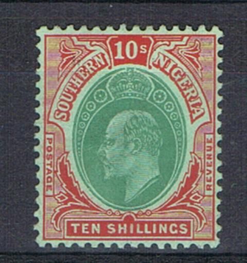 Image of Nigeria & Territories ~ Southern Nigeria SG 43 LMM British Commonwealth Stamp